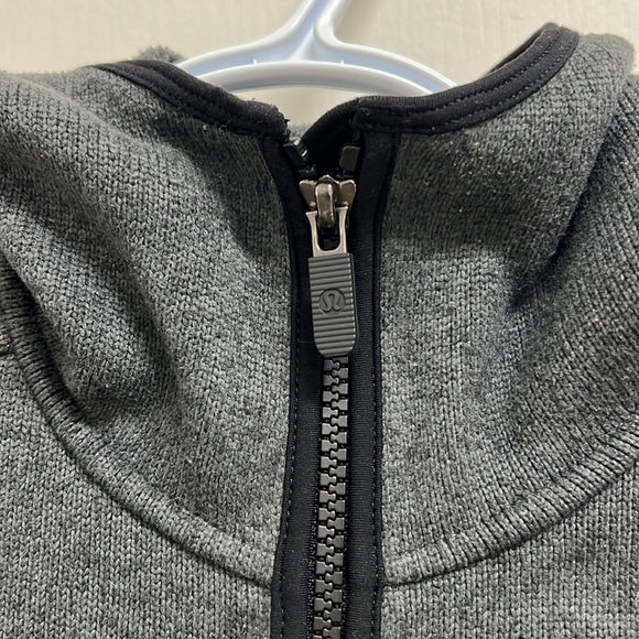 Lululemon Fleece & Thank You Pullover | Size 2 Heathered Black - Picture 7 of 9